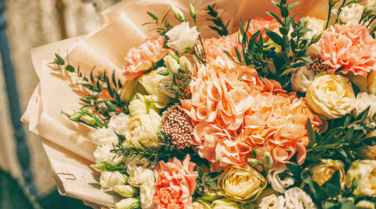 Bouquet of Flowers, perfect gift for mother's day as well as Maison des Vibes room sprays