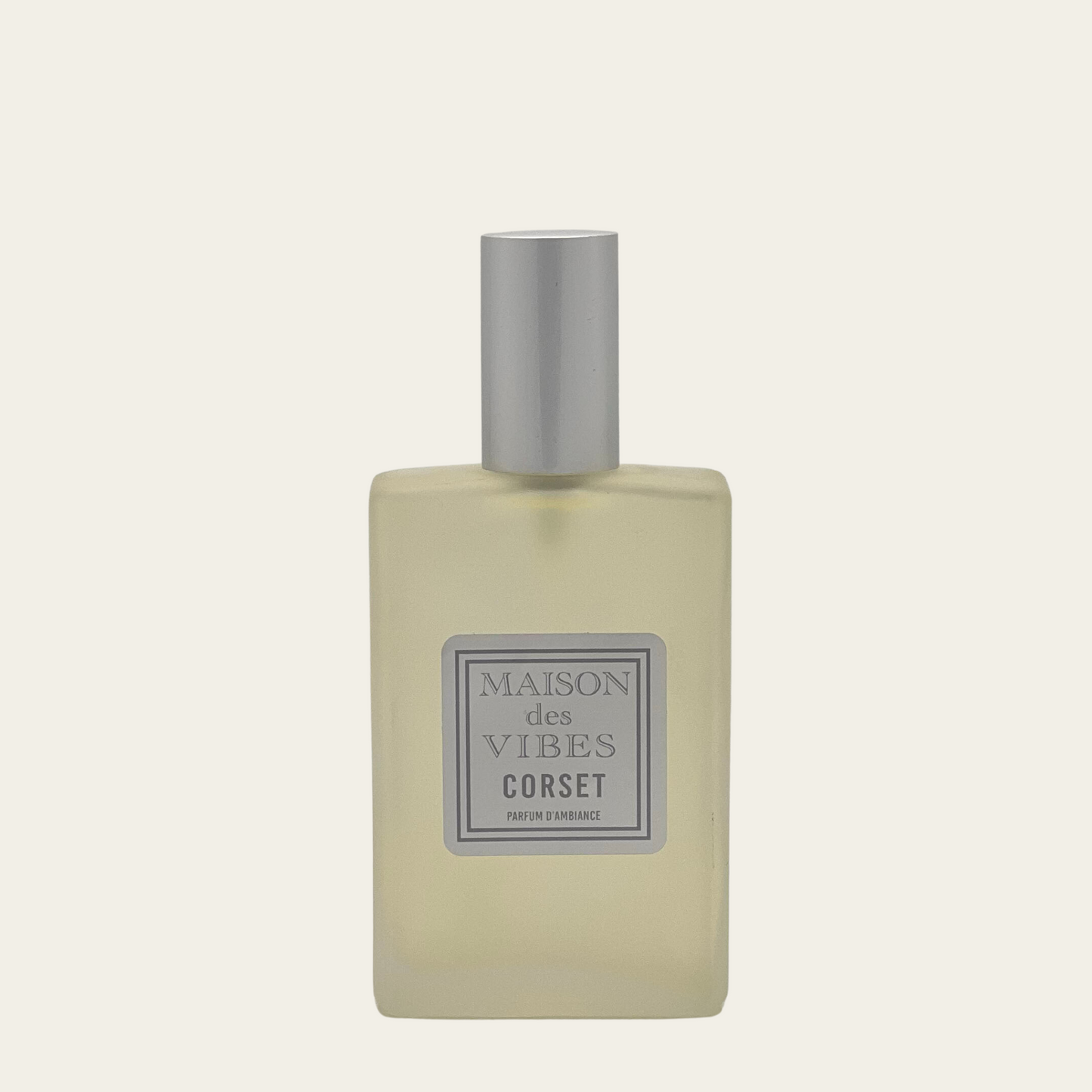 CORSET room spray with Top notes Lily, Mandarin, Plum Heart notes Jasmine, Gardenia, Tuberose Base notes Sandalwood, Santal, Ylang Ylang